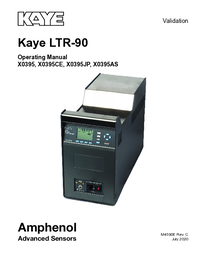 Thumbnail of document Manual - LTR-90 Ultra-Cool Dry Block Calibrator